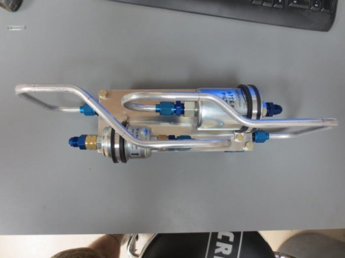 Complete assembly top view