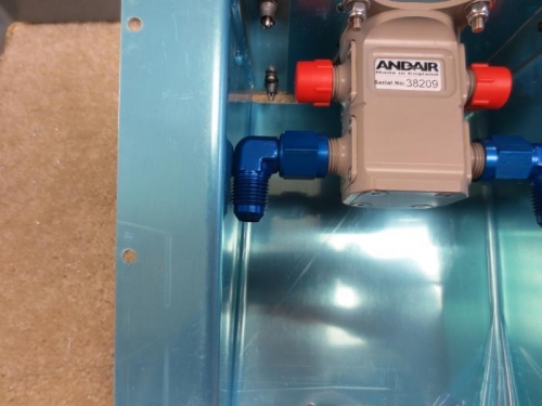 Not enough room for tubing fittings