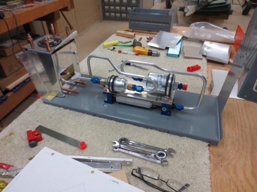 Plumbing on the bench