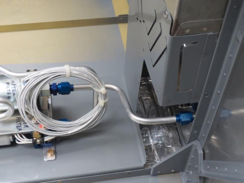 Fuel supply to firewall