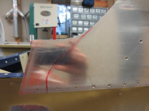 Trimming the leading edge