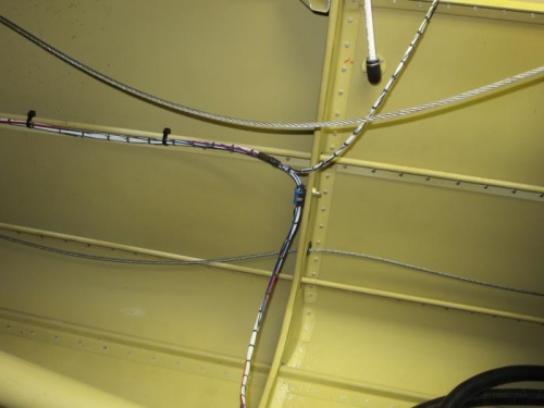 OAT wiring splitting off