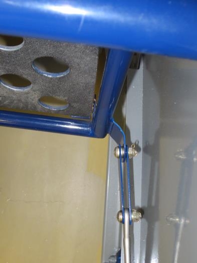 Linkage for rudder pedals