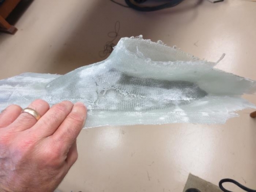 Right leg to fuselage fairing