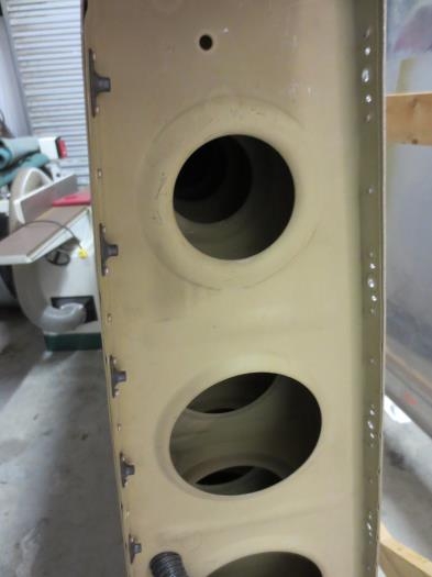 Half of left wing done