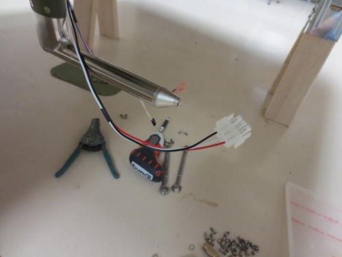 Connector on the pitot tube