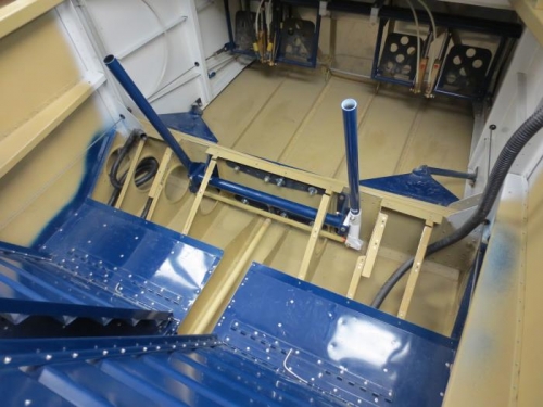 Control column installed