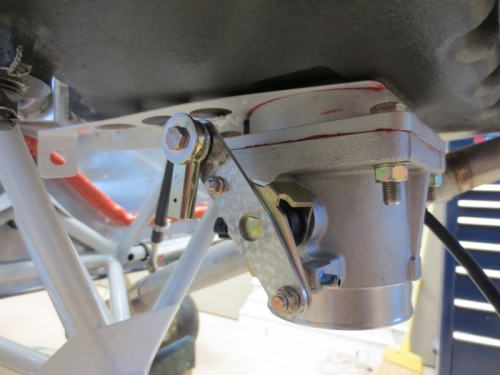 Throttle body installed