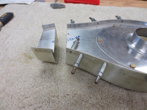 Cut front end off of airbox