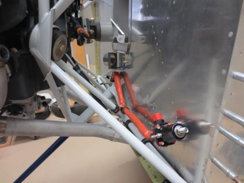 Fuel return line completed