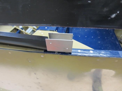 Installed rear pin mount