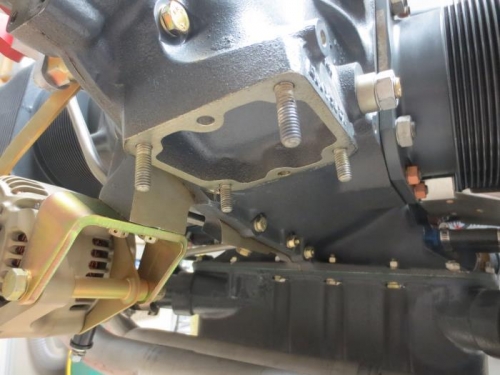 Replaced front left starter stud