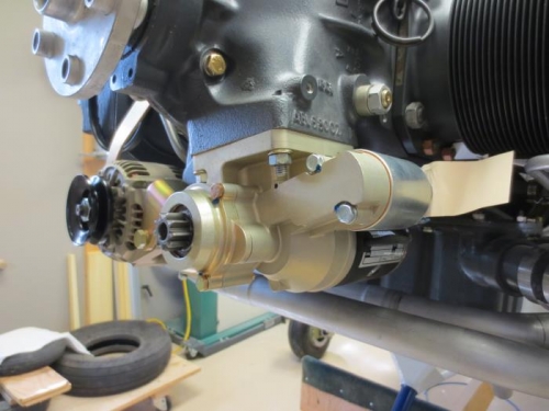 Starter and alternator