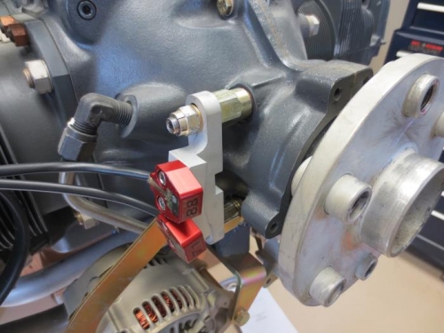 Final assembly after getting gap set