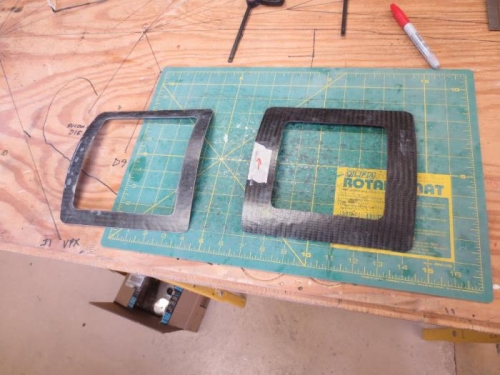 Creating backing plate