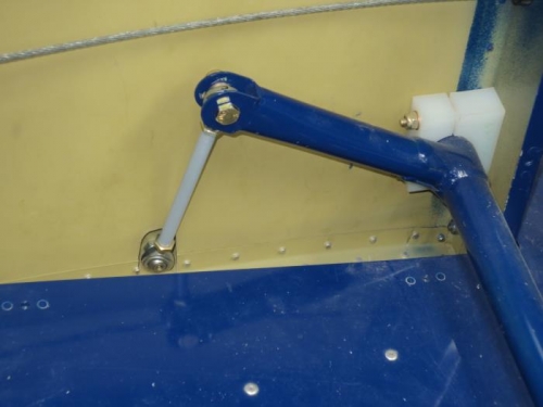 Left flap linkage replaced