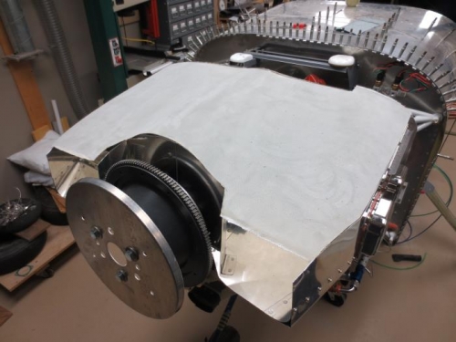 Top plenum mold rough cut