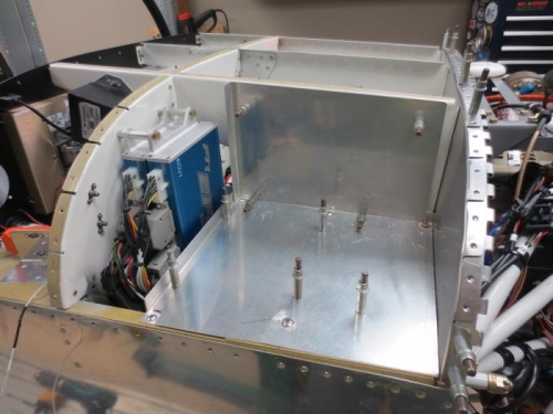 Front storage locker