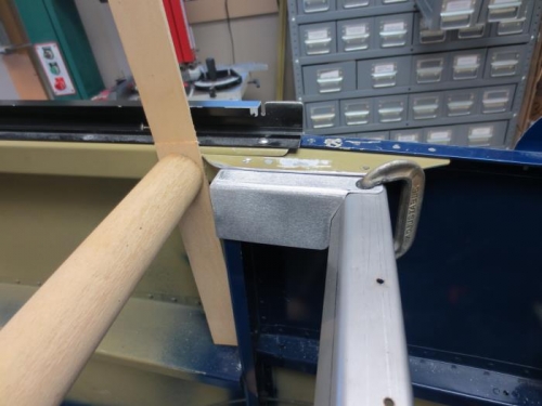 Installing new seat support