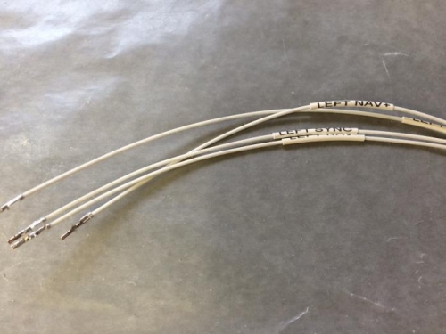 Nav wiring harness in progress