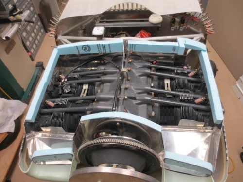 Forming up the top plenum