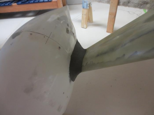 Gear pant fairing shaped