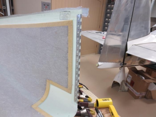 Dressing up fiberglass