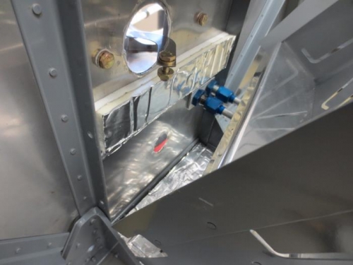 Inside view of heater valve