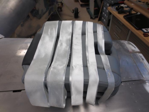 Fiberglass for windscreen fairing