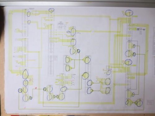 Avionics wiring drawing