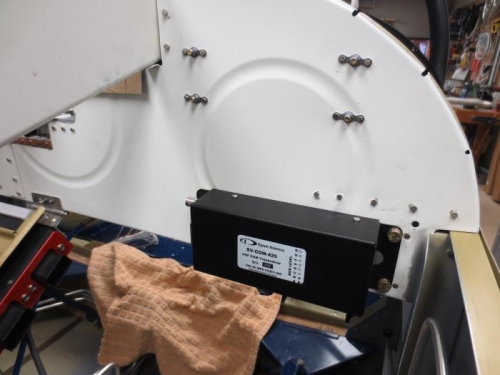 Skyview Com radio installed