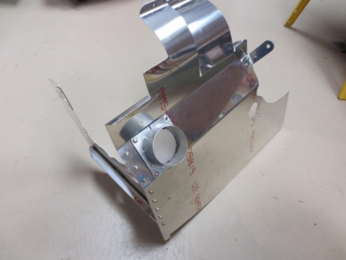 Engine baffle cylinder 3 outside view