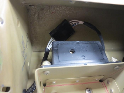 Aileron trim with connector