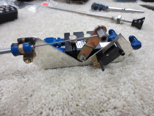 Parking brake fabbed