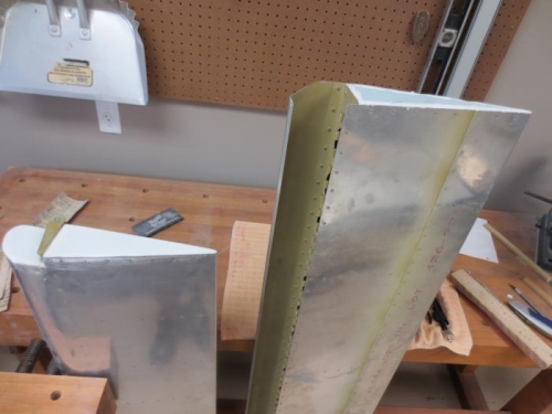 Left control surfaces with speed mod in progress