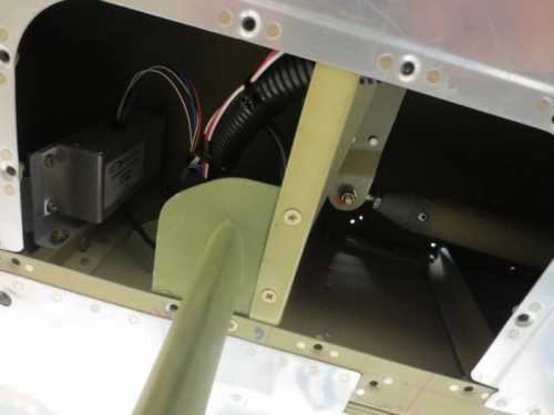 Pitot Tube with Access Cover Removed