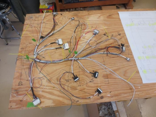 Wiring harness completed