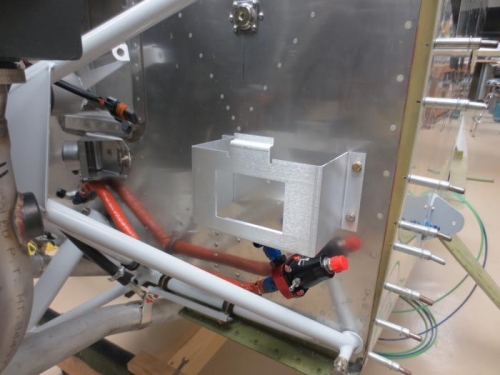 Left side battery box installed