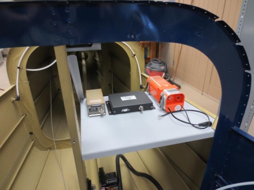 Rear avionics mounted