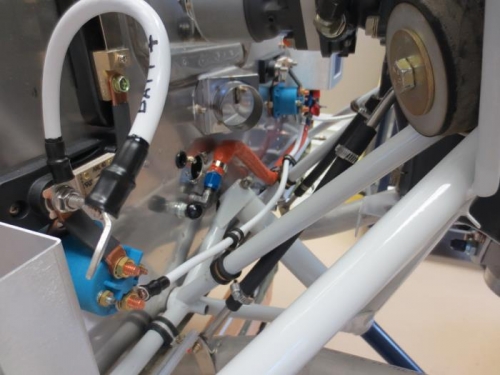 Connected starter solenoids