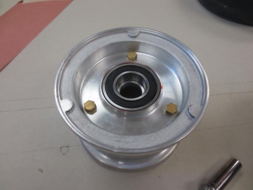 Hub machined