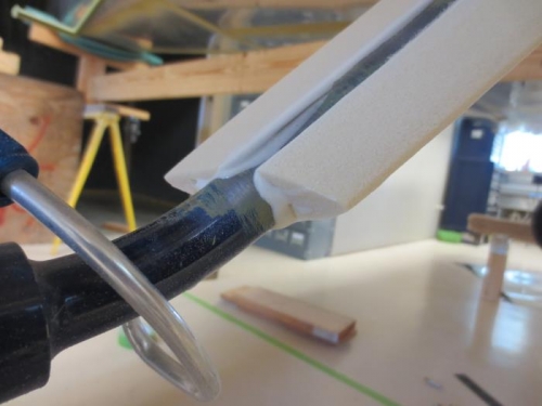 Close up of the bottom