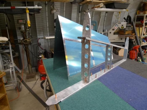 VS skin, and spar/ribs clecoed