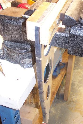 Rib marking and drilling jig
