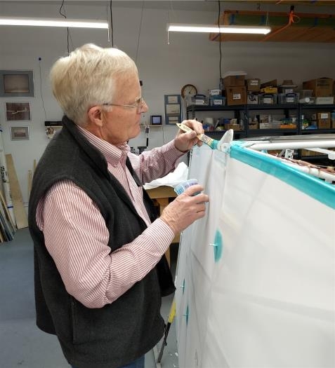 Prepping for left side panel