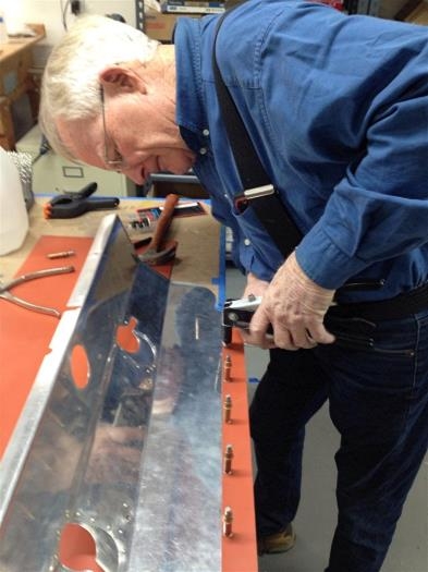 Installing gap seal