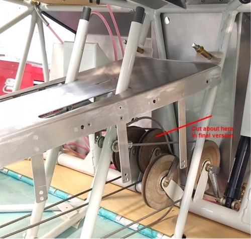 Needed to add wire hangars