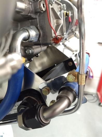 Replaced anti rotation bracket