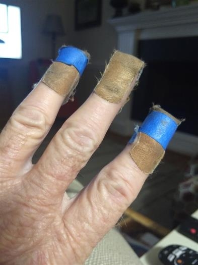 Hey mom, that hurts!