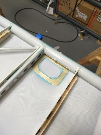 Access reinforcement plate